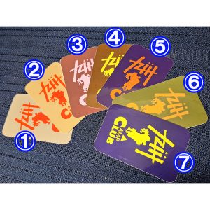 [ps05]KCCプリントステッカー【限定】ミニステッカー